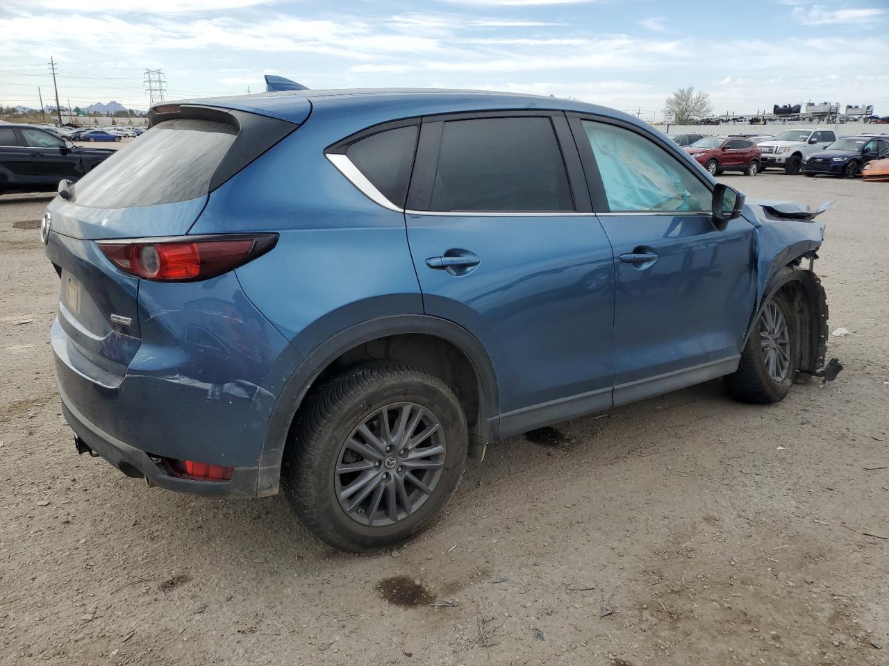 2019 Mazda CX-5 VIN JM3KFBCM1K0653853 Copart auction photo, front end damage thumbnail 3