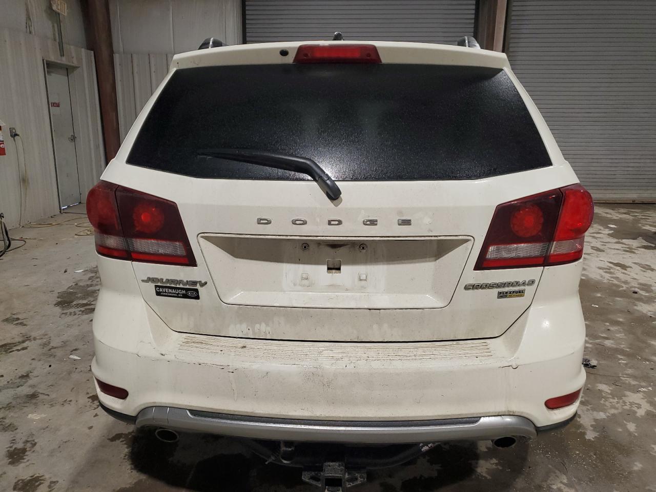 2018 Dodge Journey VIN 3C4PDCGG7JT216004 Copart auction photo, front end / side damage thumbnail 6