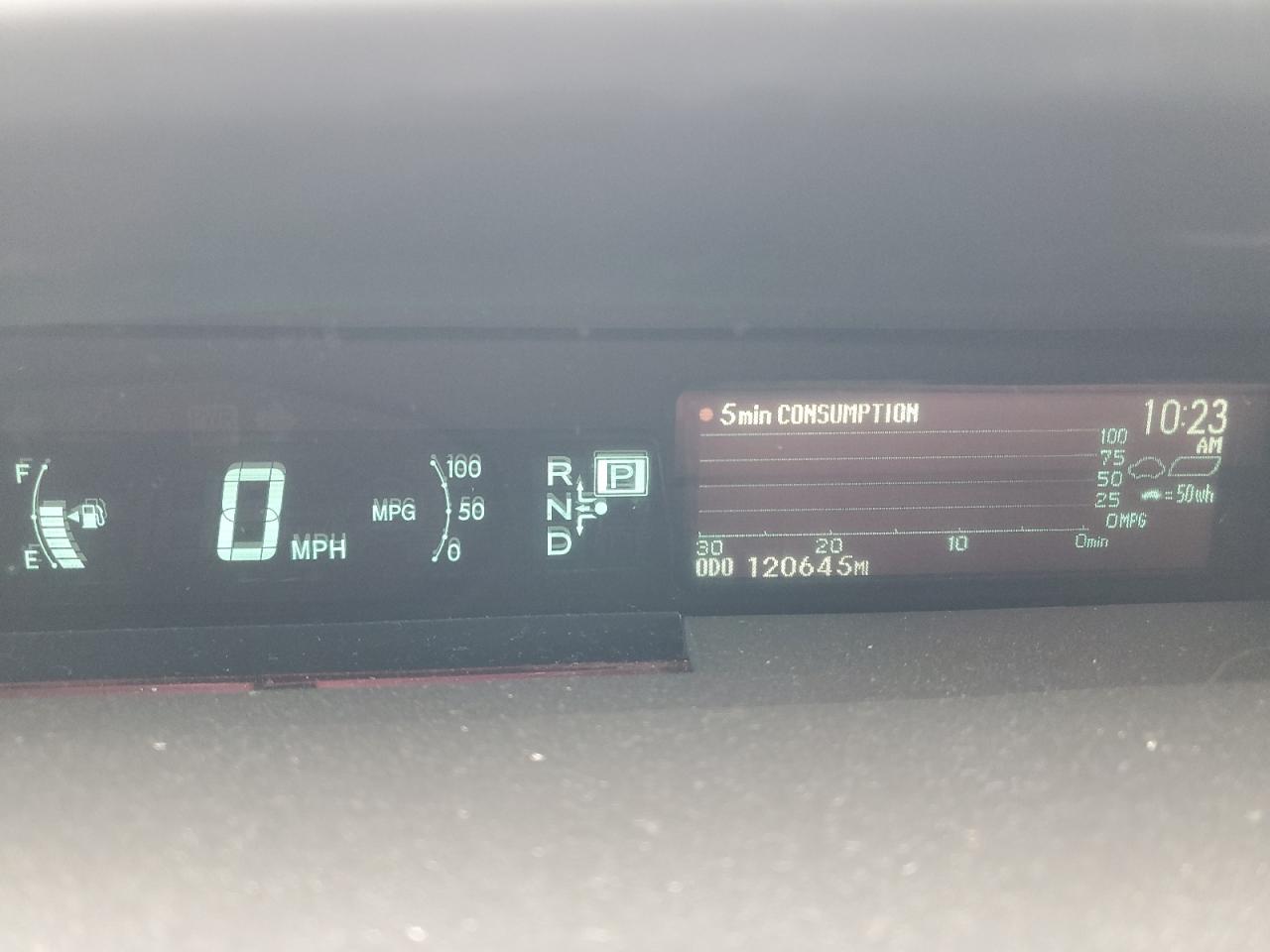 2015 Toyota Prius VIN JTDKN3DUXF0403288 Copart auction photo, front end damage thumbnail 9
