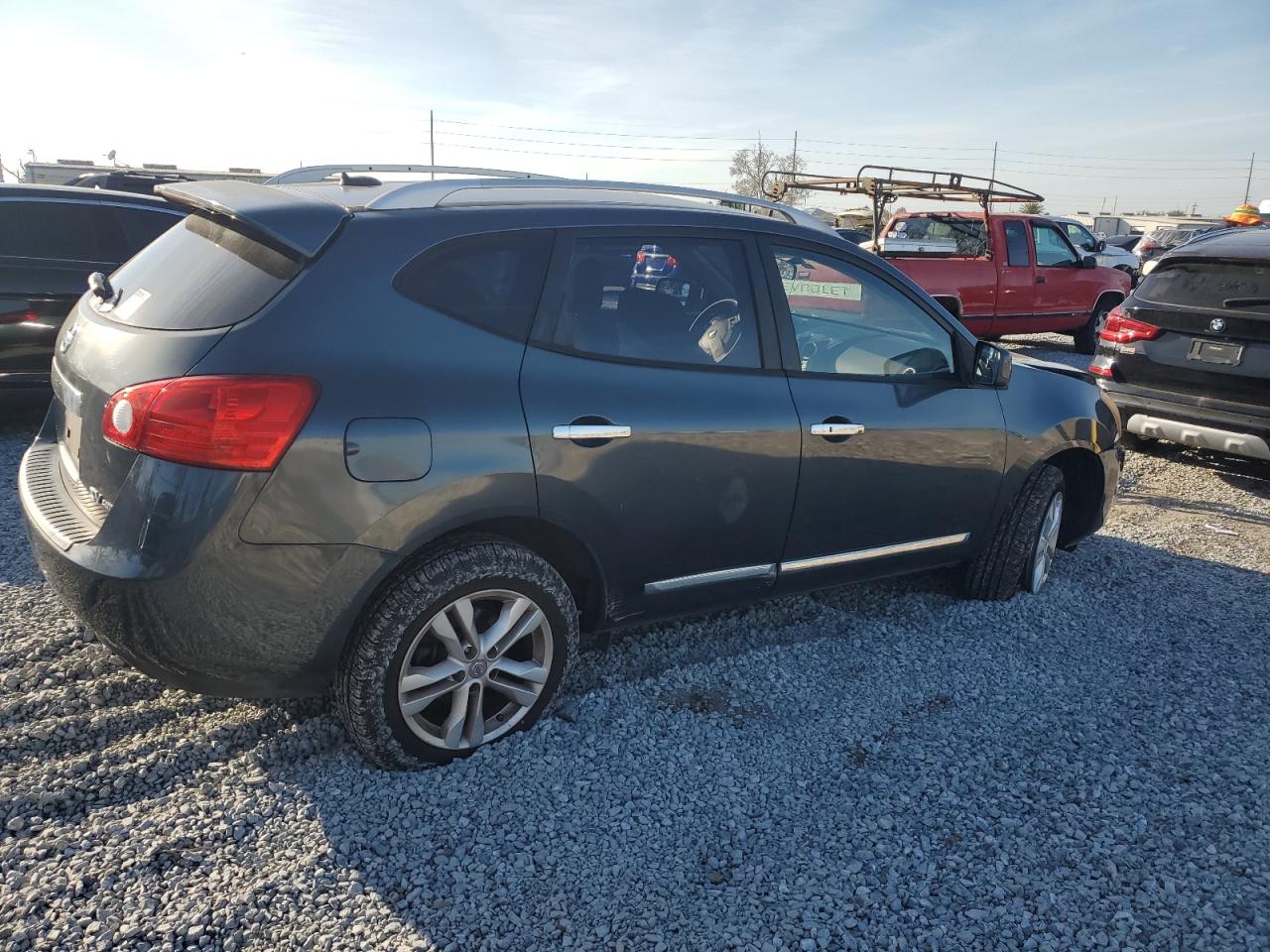 2013 Nissan Rogue VIN JN8AS5MV7DW643938 Copart auction photo, front end / minor dent/scratches damage thumbnail 3