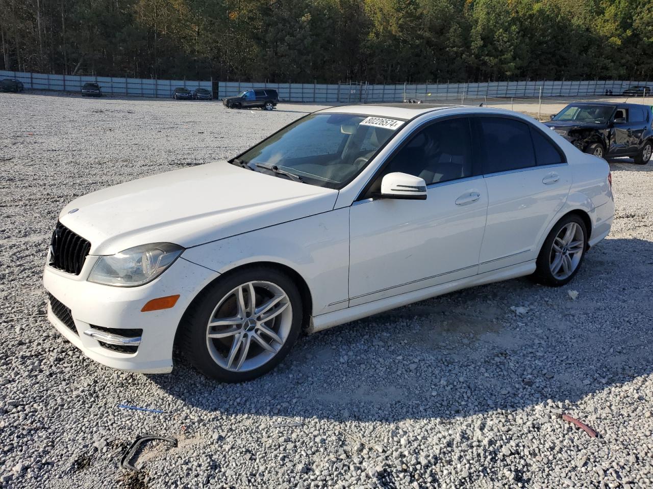 2013 Mercedes-Benz C-klasse VIN WDDGF4HB4DR262704