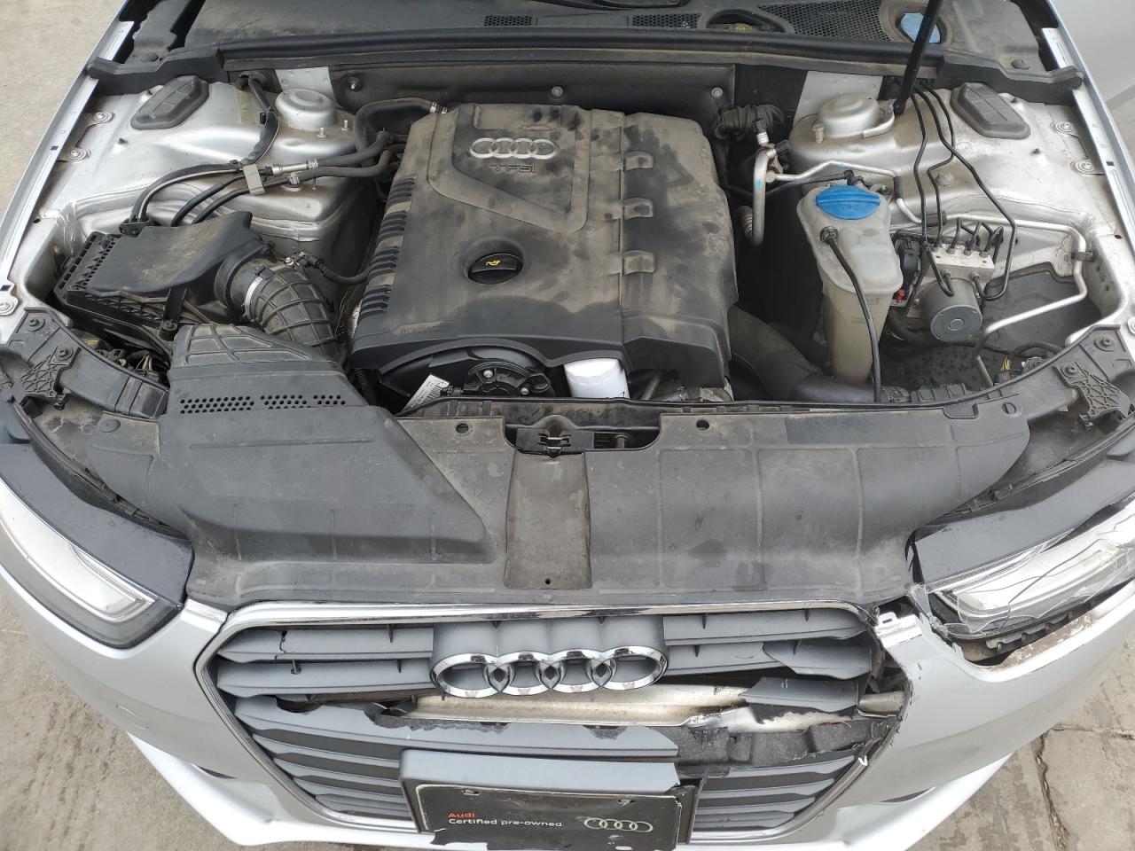2013 Audi A4 VIN WAUAFAFL1DA143935 Copart auction photo, front end damage thumbnail 11