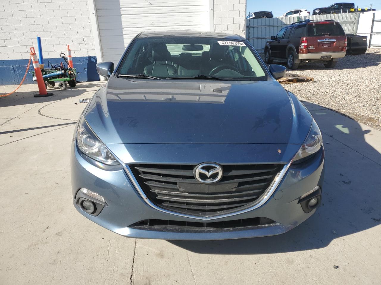 2015 Mazda 3 VIN JM1BM1M7XF1220789 Copart auction photo, rear end damage thumbnail 5