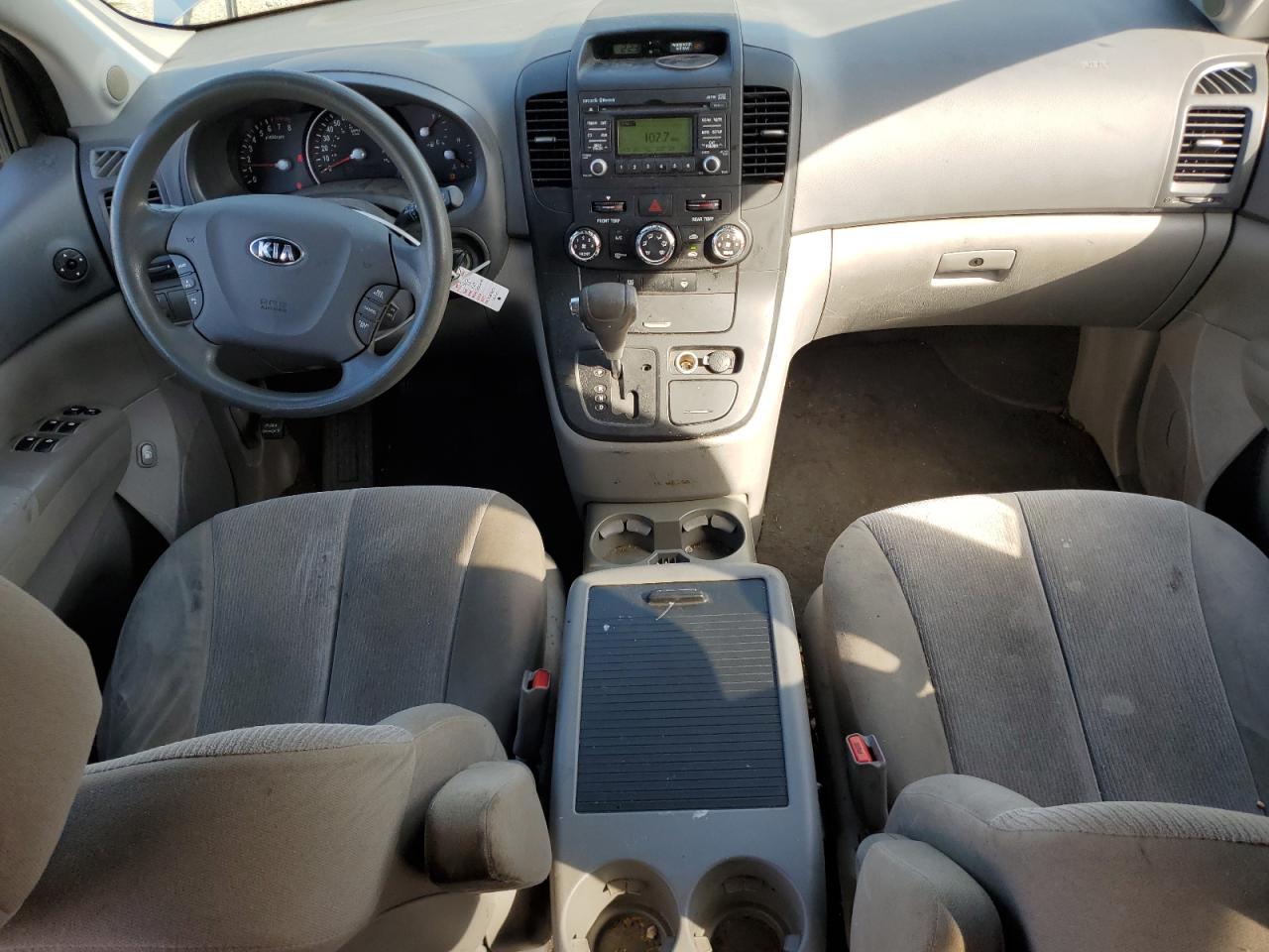 2014 KIA Sedona VIN KNDMG4C77E6538146 Copart auction photo, front end / side damage thumbnail 8