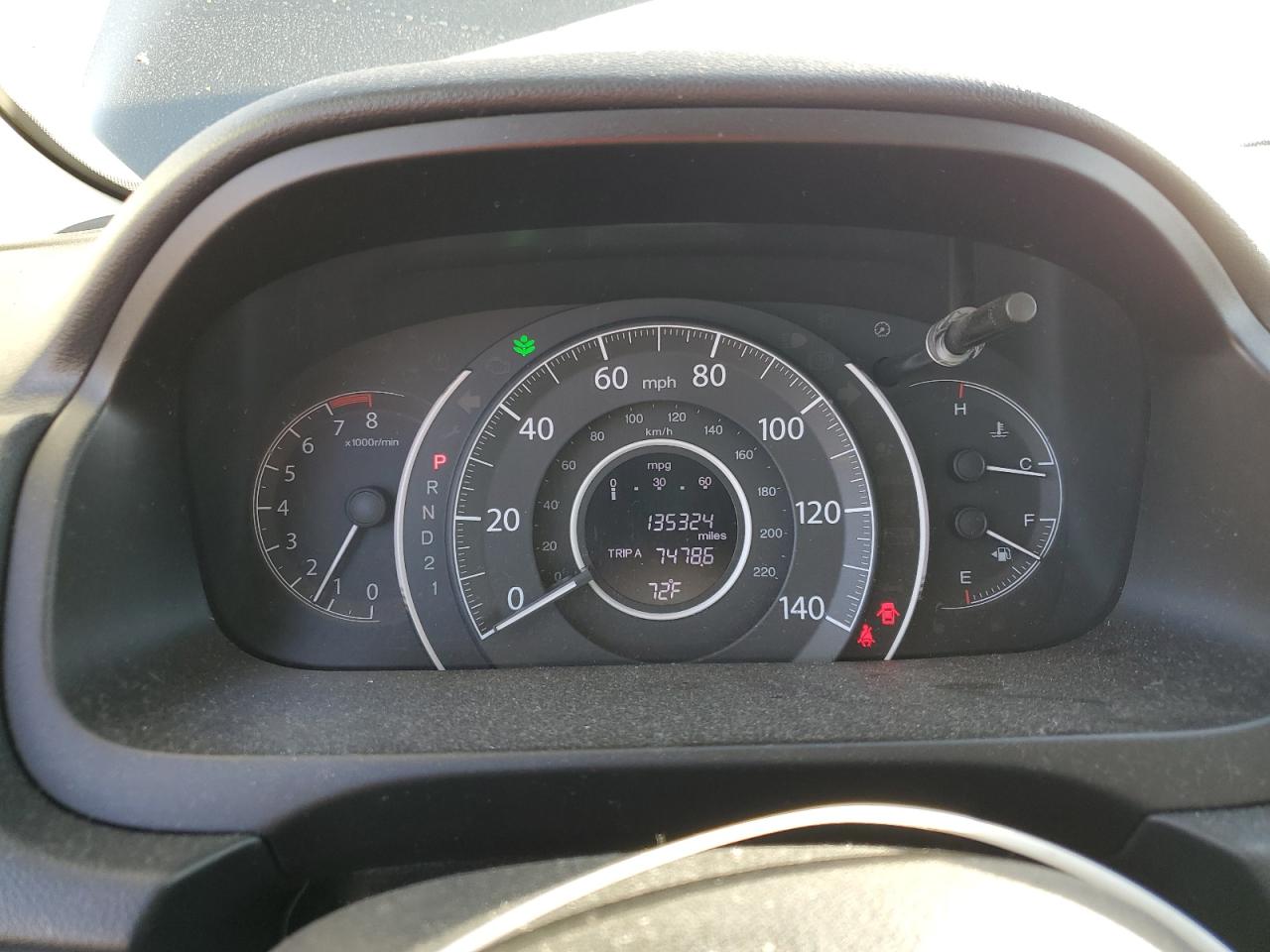 2014 Honda CR-V VIN 2HKRM3H30EH521385 Copart auction photo, all over damage thumbnail 9