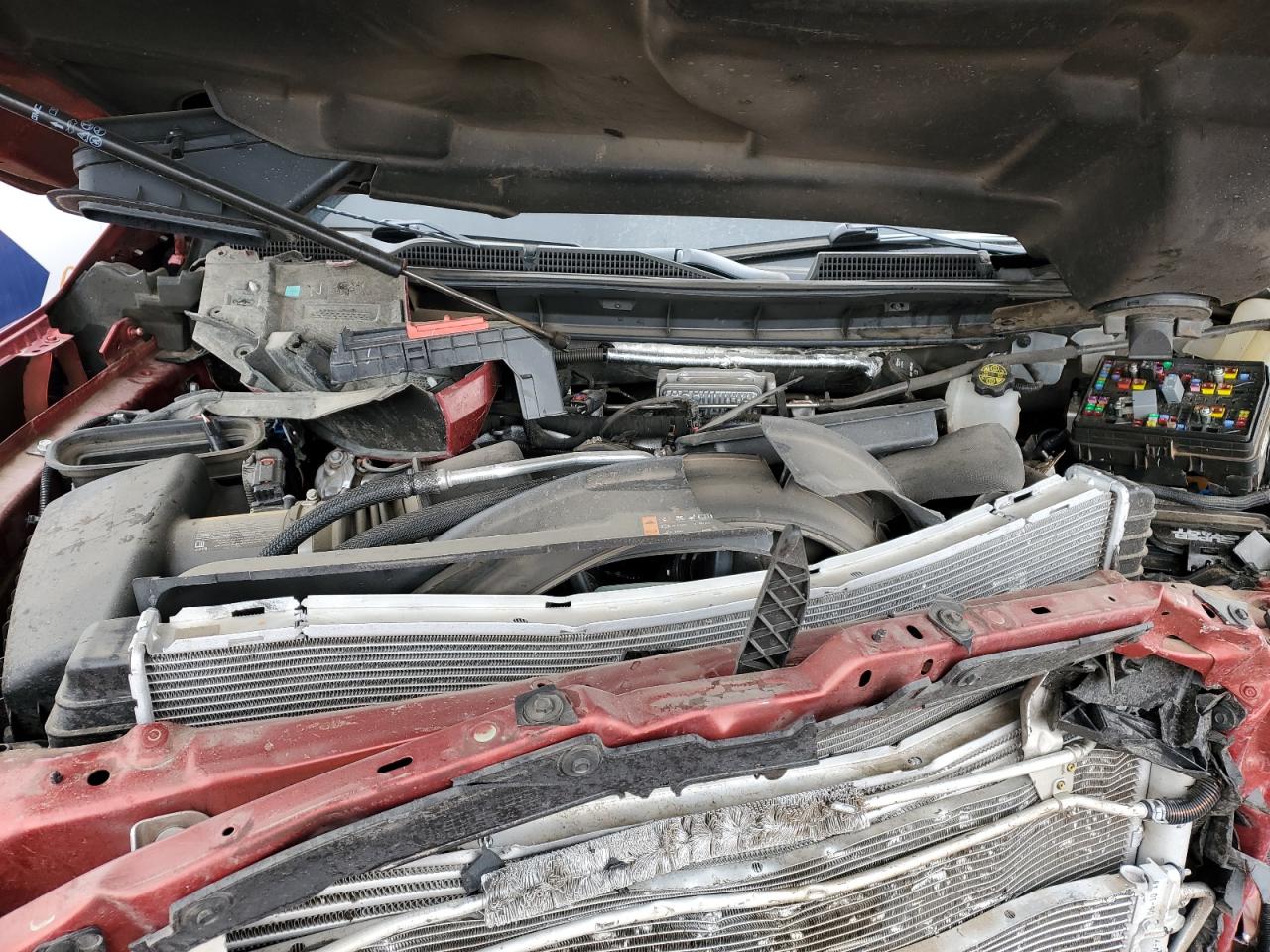 2022 GMC Sierra VIN 1GT49UEY5NF327639 Copart auction photo, front end / rear end damage thumbnail 12