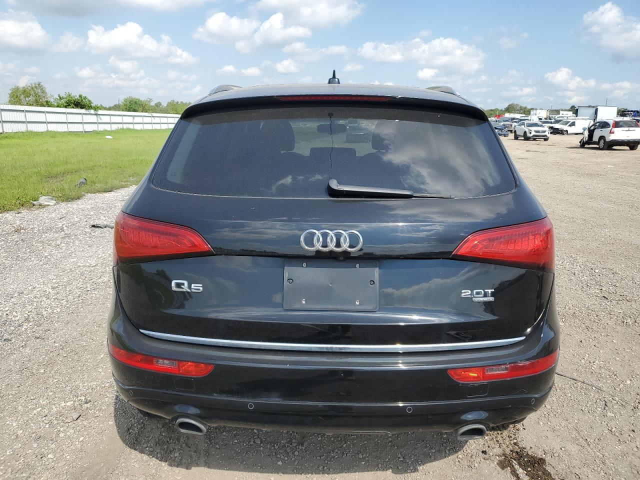 2015 Audi Q5 VIN WA1LFAFP3FA041029 Copart auction photo, front end / side damage thumbnail 6