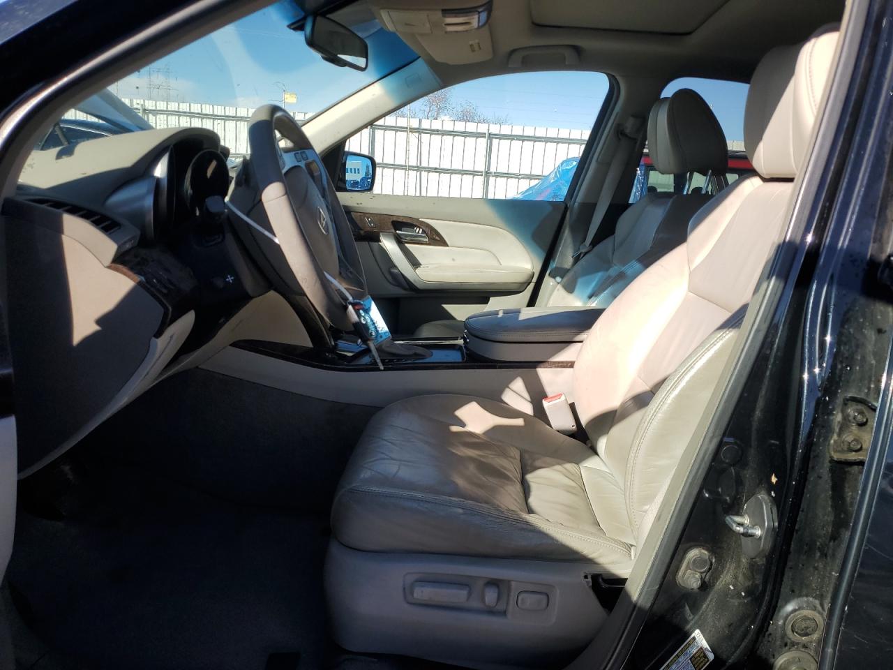 2010 Acura MDX VIN 2HNYD2H62AH516881 Copart auction photo, front end / rear end damage thumbnail 7