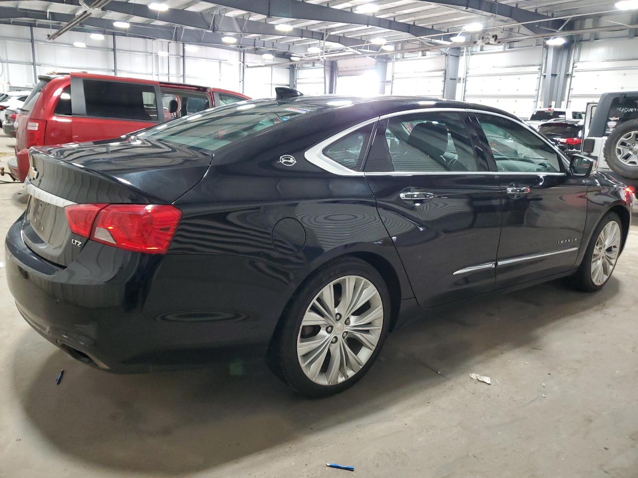 2015 Chevrolet Impala VIN 1G1165S32FU130248 Copart auction photo, front end damage thumbnail 3