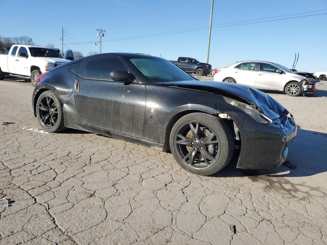 2011 Nissan 370Z VIN JN1AZ4EH9BM553101 Copart auction photo, front end damage thumbnail 4