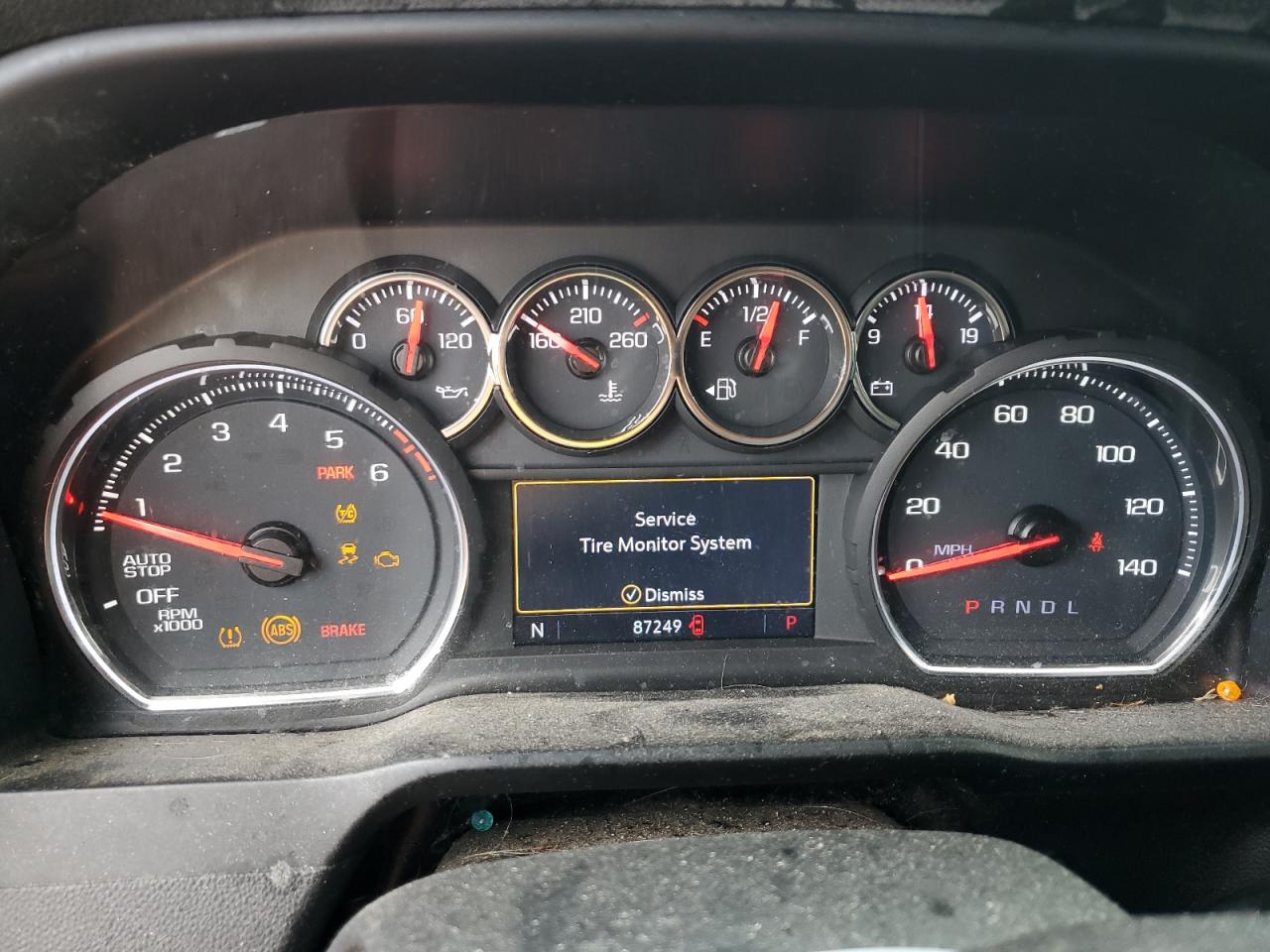 2019 Chevrolet Silverado VIN 3GCPWCED1KG132256 Copart auction photo, front end / rear end damage thumbnail 9