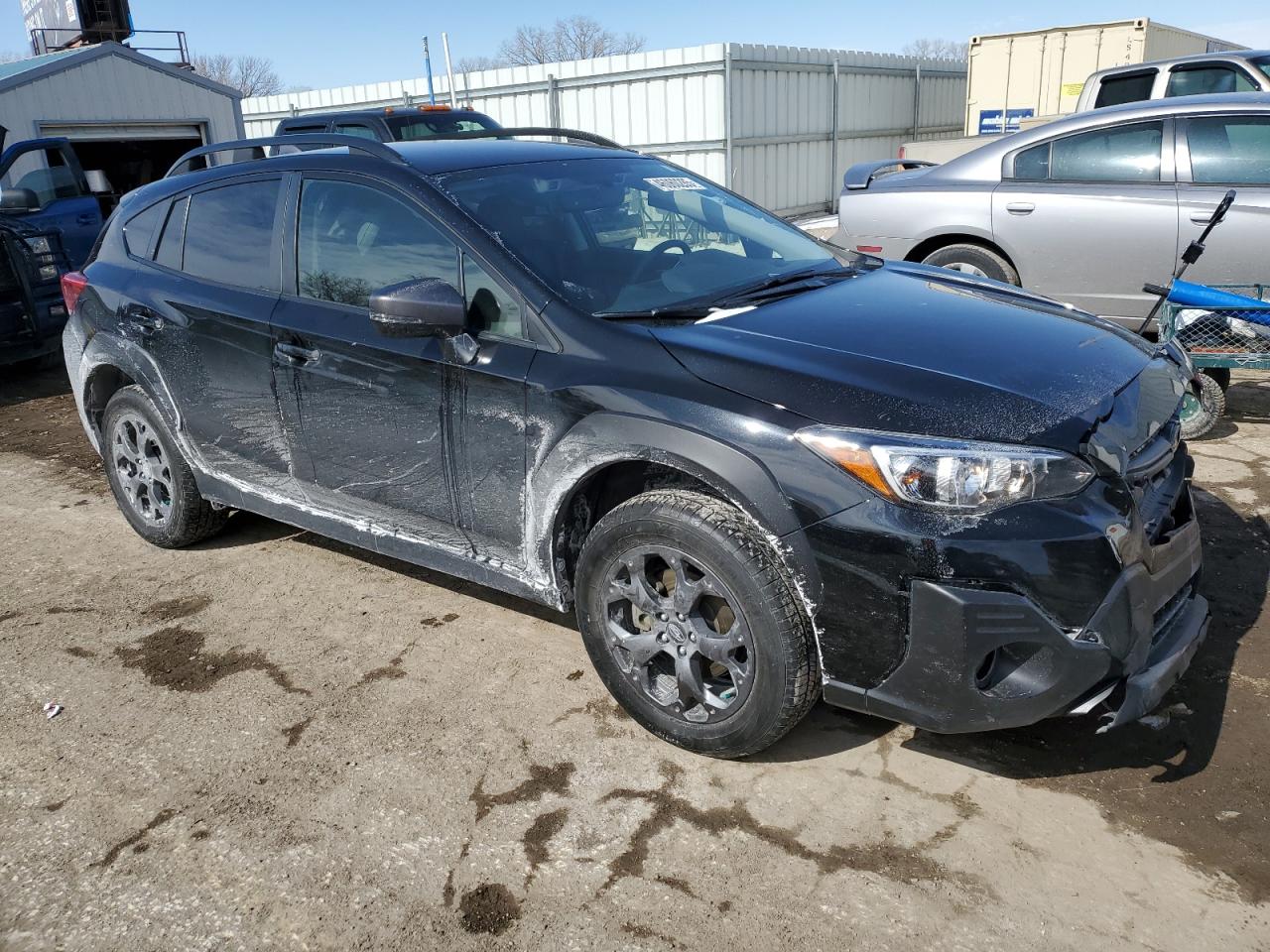 2023 Subaru XV VIN JF2GTHRC5PH247948 Copart auction photo, front end / rear end damage thumbnail 4