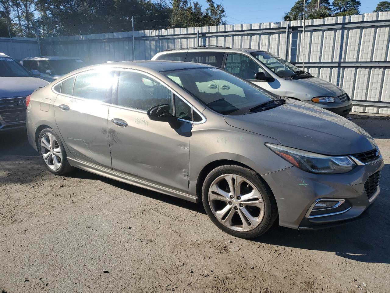 2017 Chevrolet Cruze VIN 1G1BF5SM5H7230603 Copart auction photo, all over damage thumbnail 4