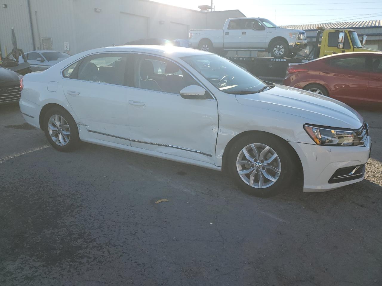 2016 Volkswagen Passat VIN 1VWAT7A37GC059646 Copart auction photo, side damage thumbnail 4