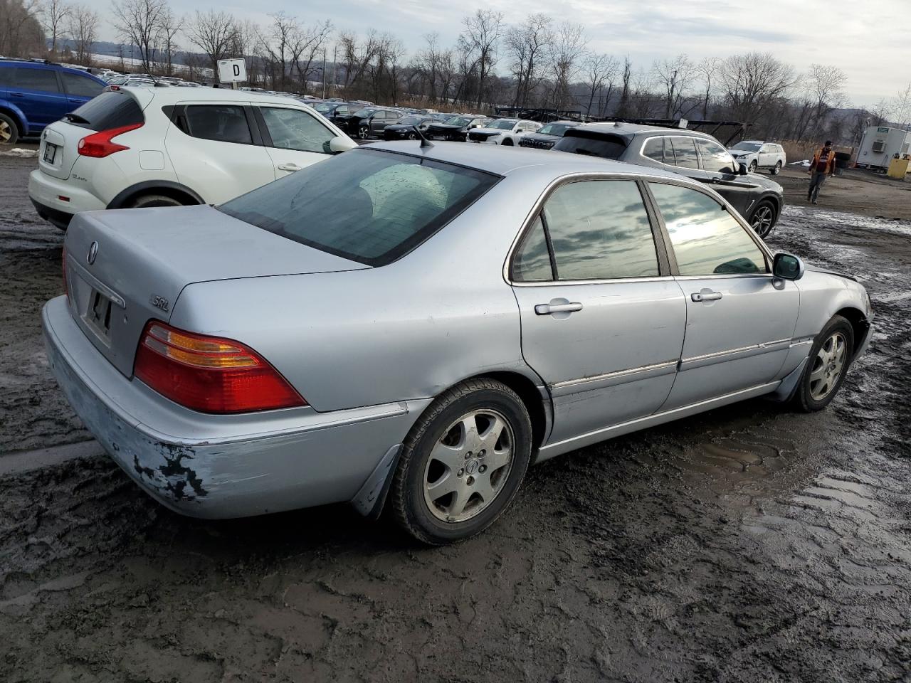 2002 Acura RL VIN JH4KA96642C012013 Copart auction photo, front end / minor dent/scratches damage thumbnail 3
