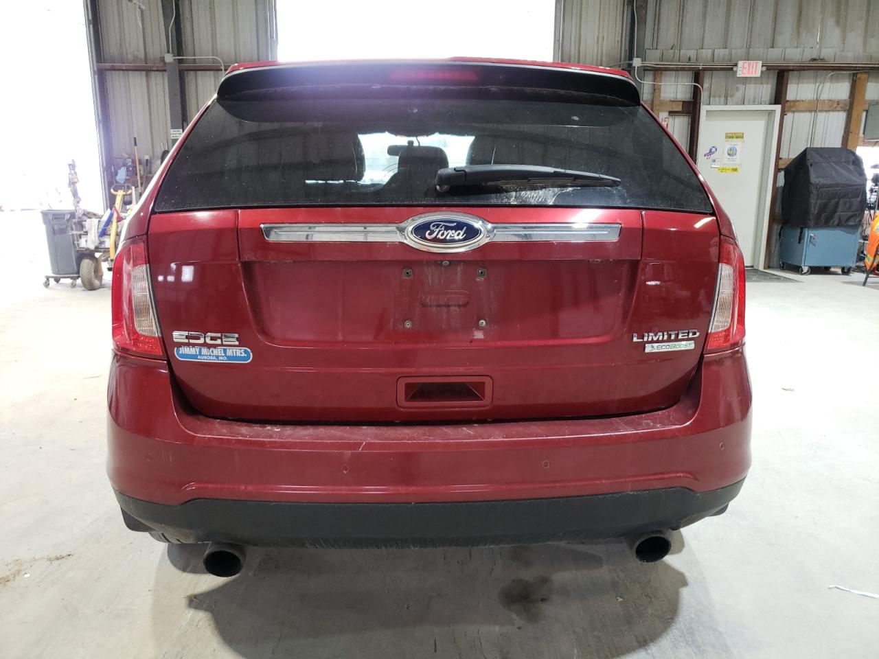 2013 Ford Edge VIN 2FMDK3K99DBA64904 Copart auction photo, side damage thumbnail 6