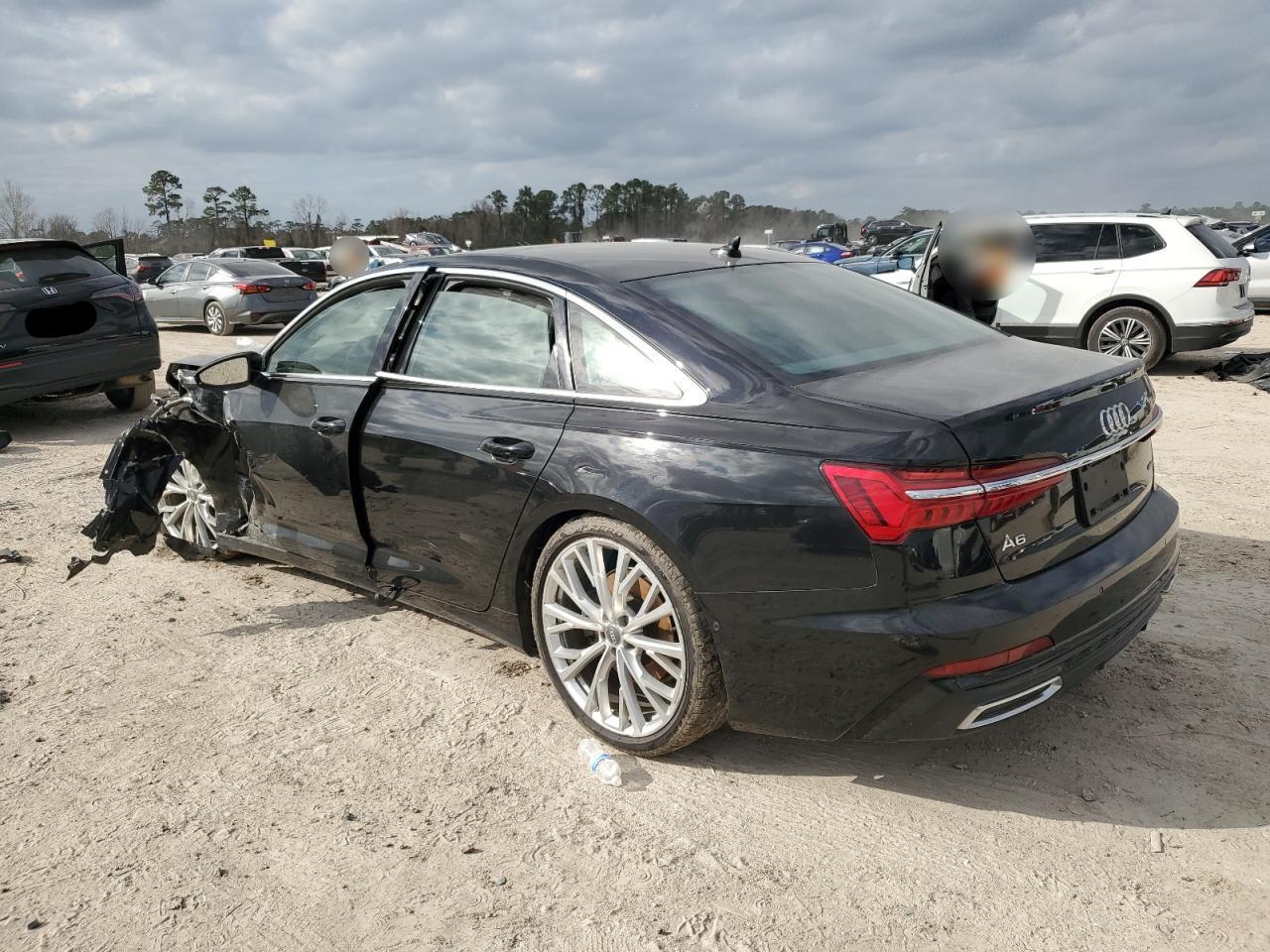 2019 Audi A6 VIN WAUM2AF23KN044734 Copart auction photo, front end / side damage thumbnail 3