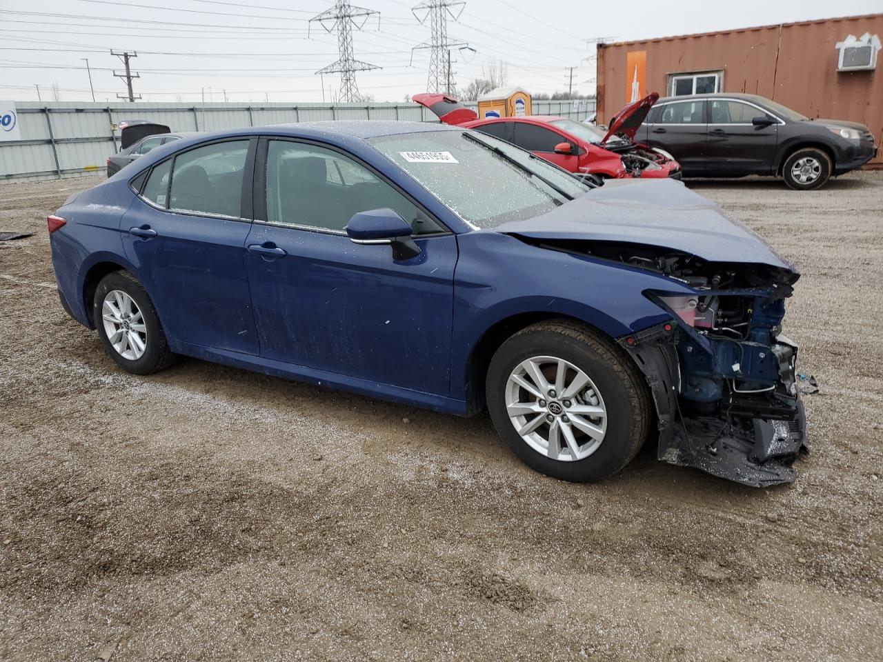 2025 Toyota Camry VIN 4T1DAACK9SU067513 Copart auction photo, front end / side damage thumbnail 4