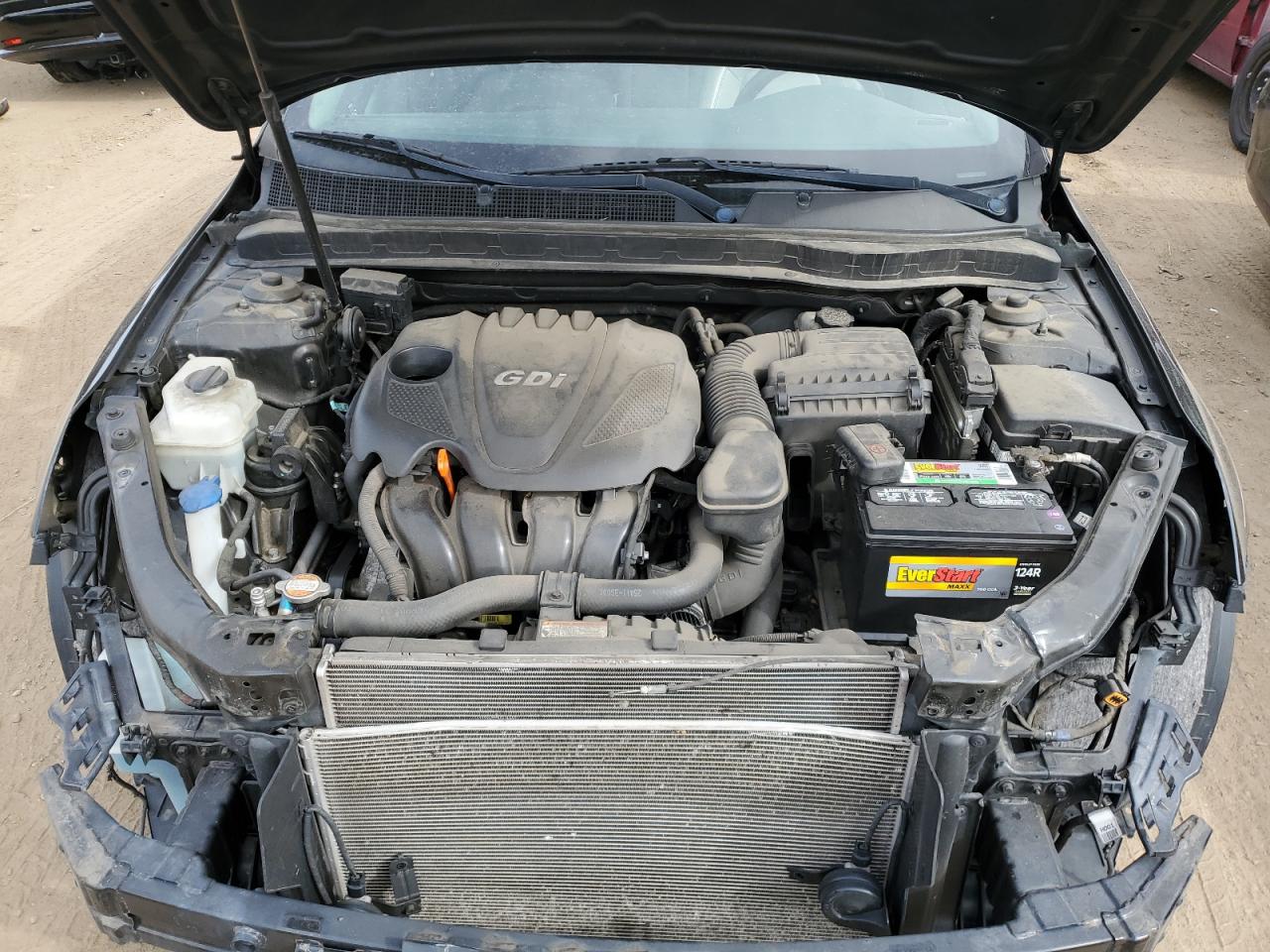 2011 KIA Optima VIN KNAGN4A76B5128135 Copart auction photo, front end damage thumbnail 11