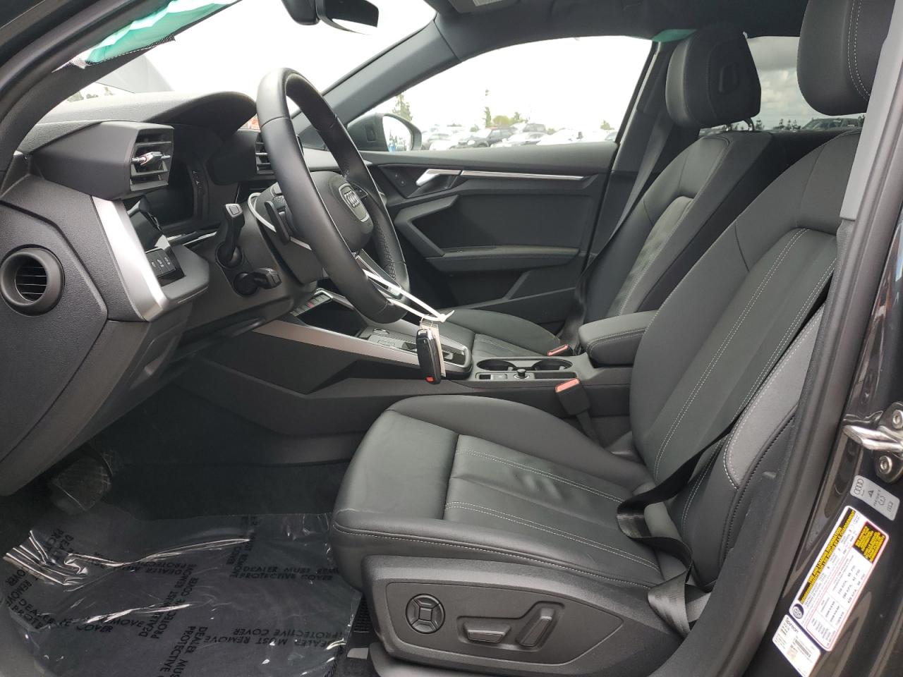 2023 Audi A3 VIN WAUHUDGY2PA120832 Copart auction photo, rear end / side damage thumbnail 7