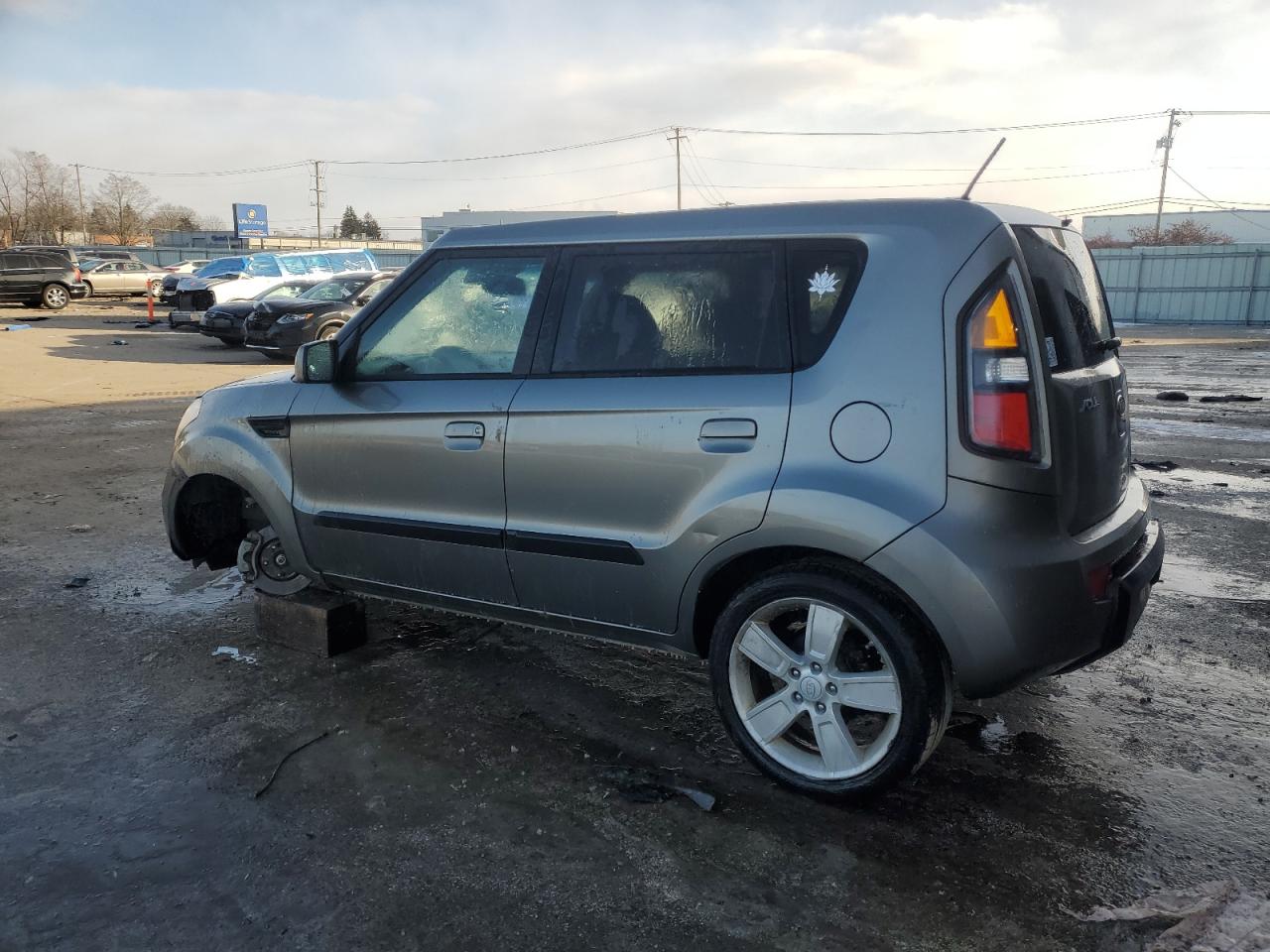 2010 KIA Soul VIN KNDJT2A24A7059987 Copart auction photo, front end / minor dent/scratches damage thumbnail 2