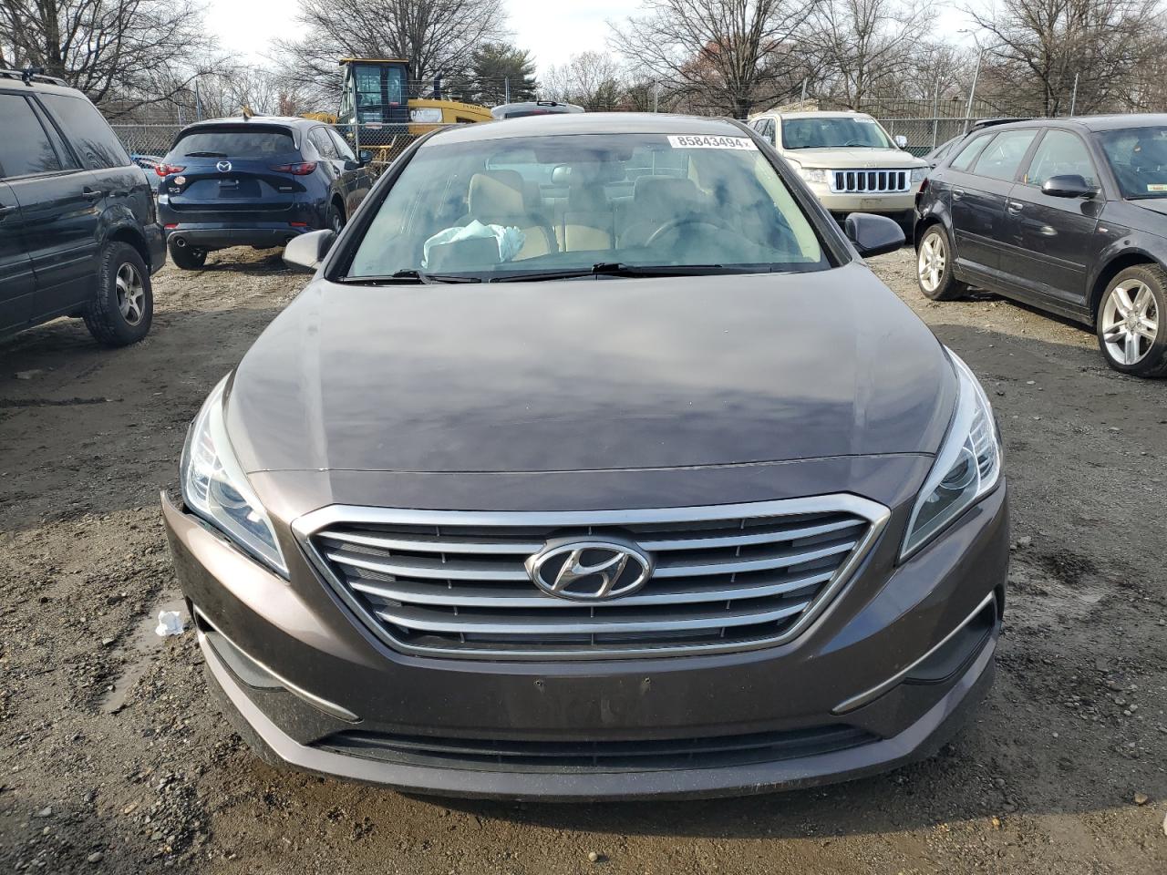 2017 Hyundai Sonata VIN 5NPE24AF5HH526892 Copart auction photo, all over / vandalism damage thumbnail 5