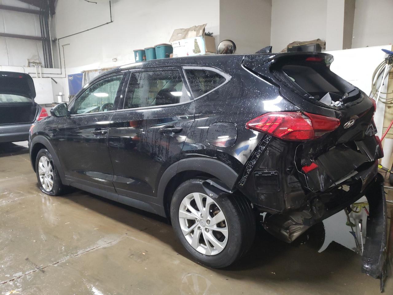 2021 Hyundai Tucson VIN KM8J2CA40MU364057 Copart auction photo, rear end damage thumbnail 2