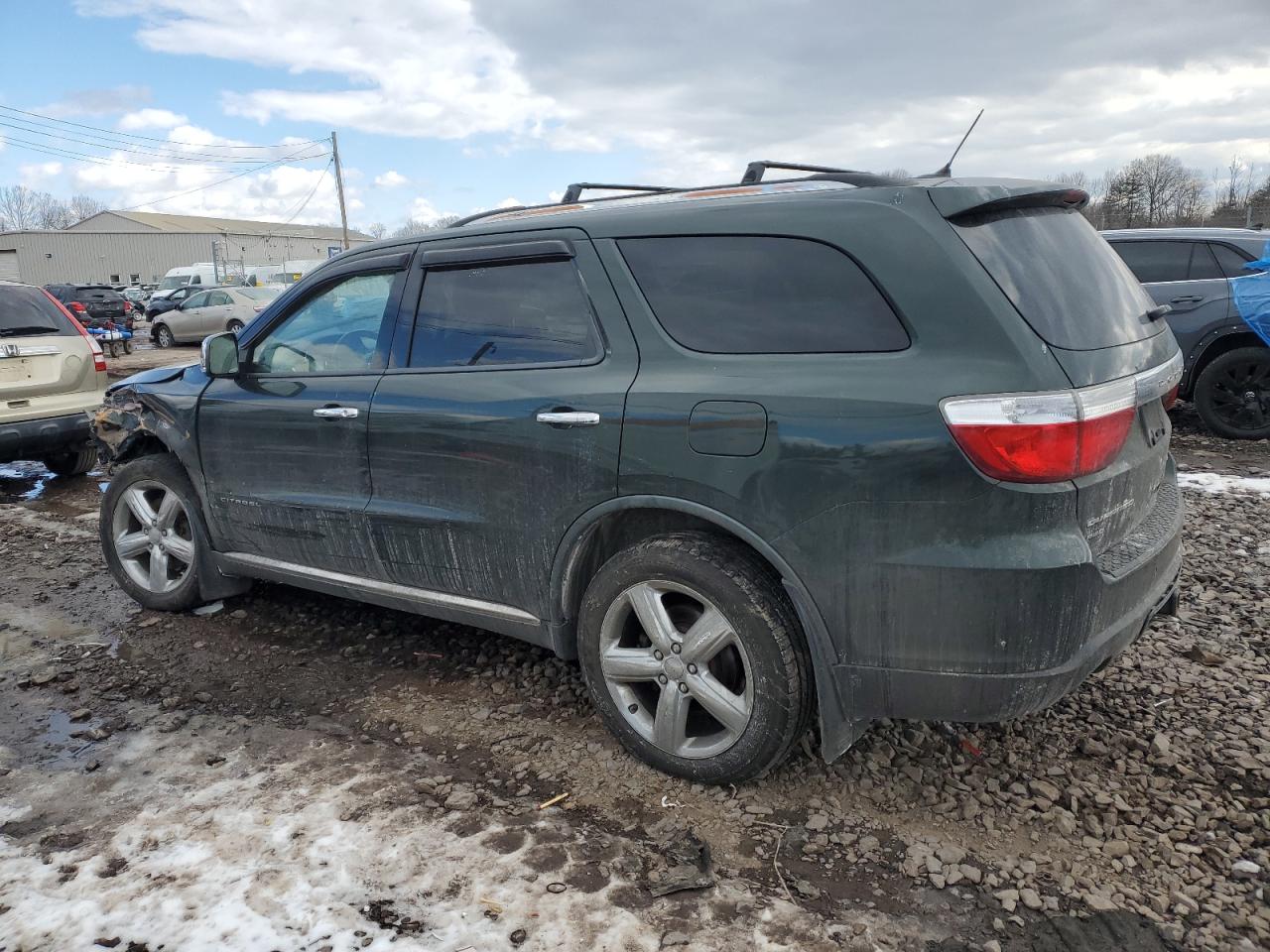 2011 Dodge Durango VIN 1D4SE5GT8BC595322 Copart auction photo, front end damage thumbnail 2