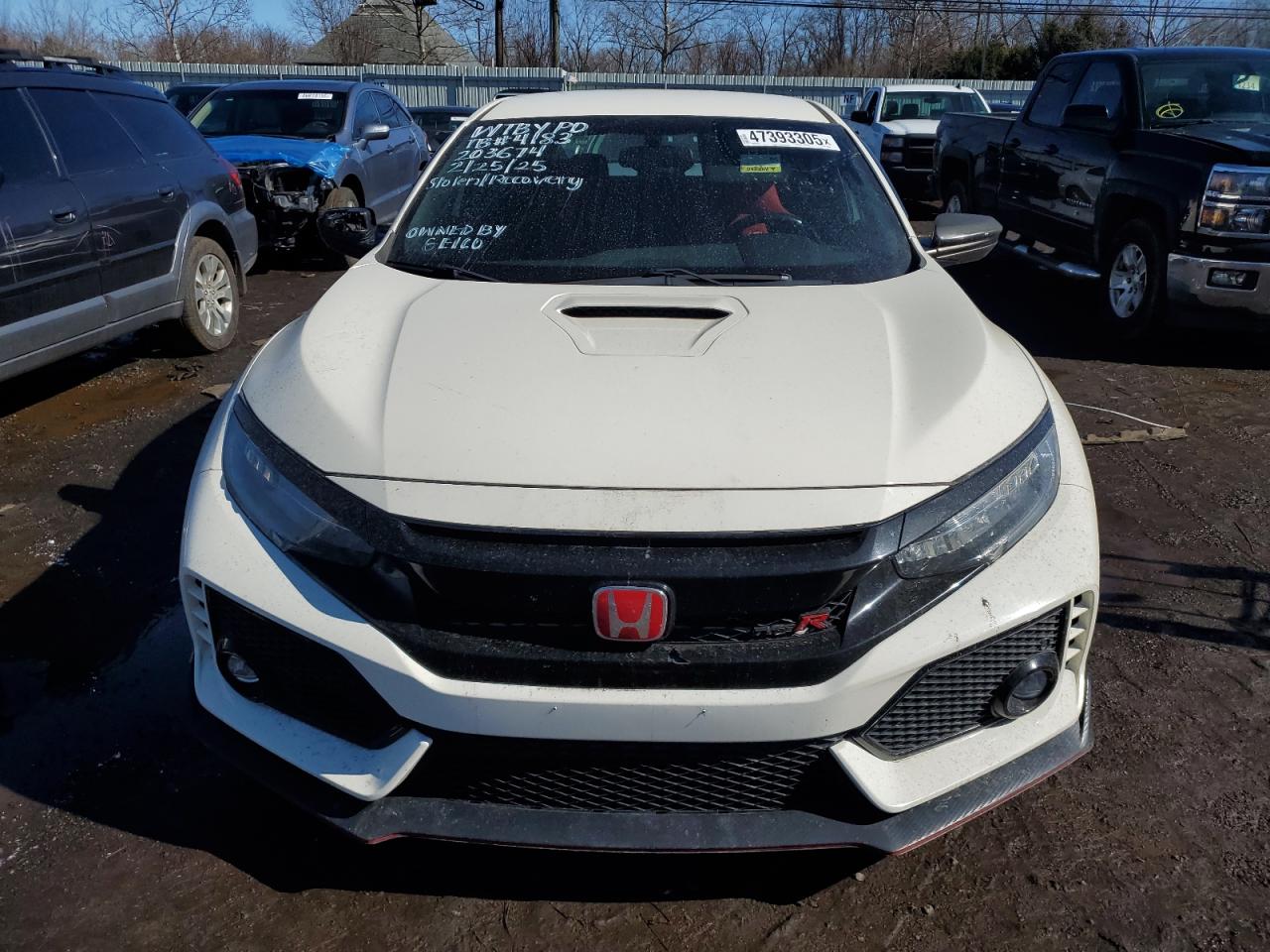 2018 Honda Civic VIN SHHFK8G74JU203674 Copart auction photo, front end / minor dent/scratches damage thumbnail 5