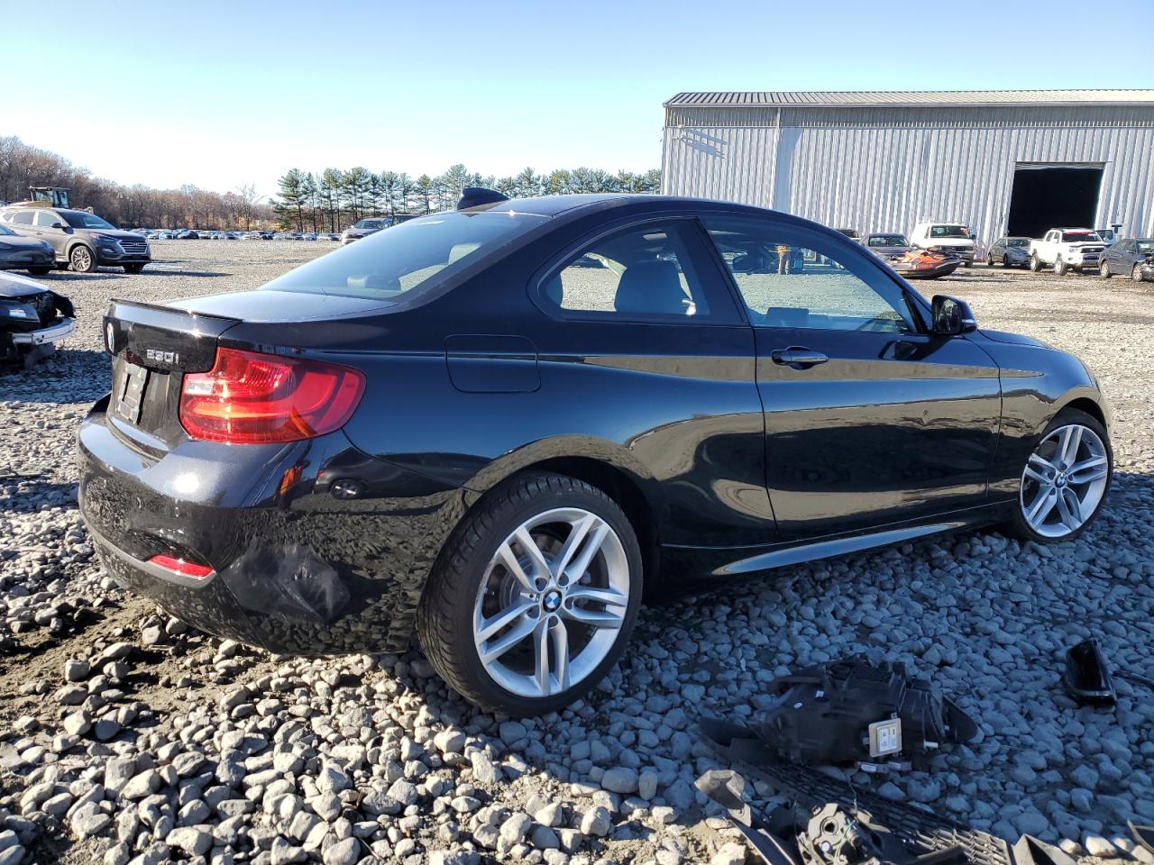 2017 BMW 2er VIN WBA2H9C30HV642466 Copart auction photo, all over damage thumbnail 3