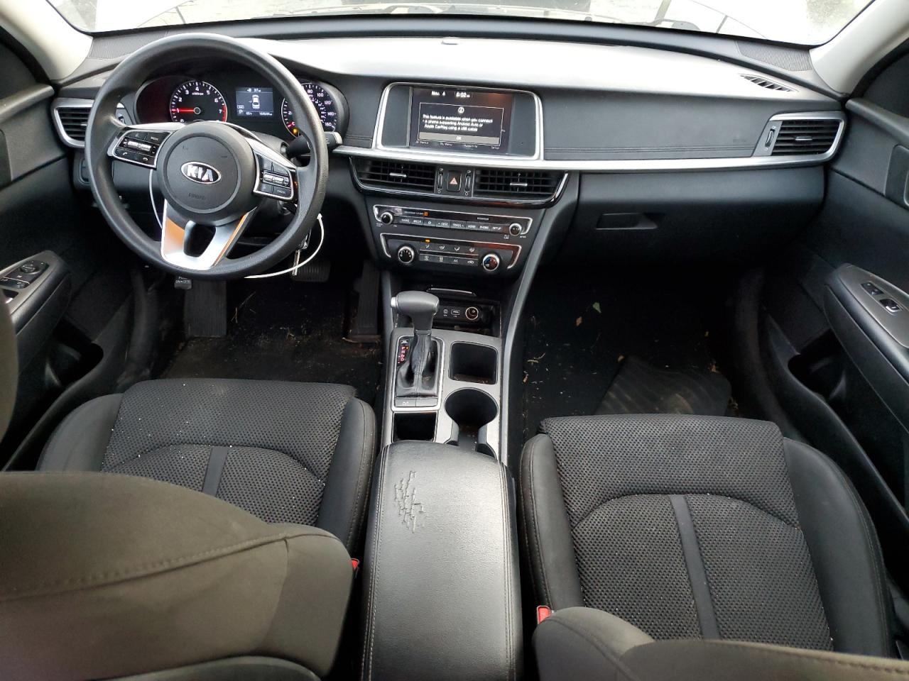 2019 KIA Optima VIN 5XXGT4L37KG349788 Copart auction photo, front end / side damage thumbnail 8