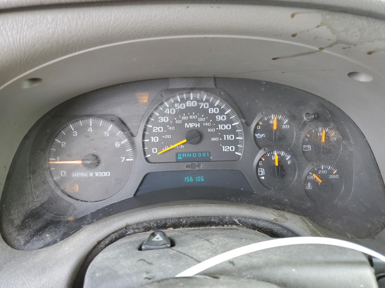 2004 Chevrolet TrailBlazer VIN 1GNDS13S042410264 Copart auction photo, front end / rear end damage thumbnail 9