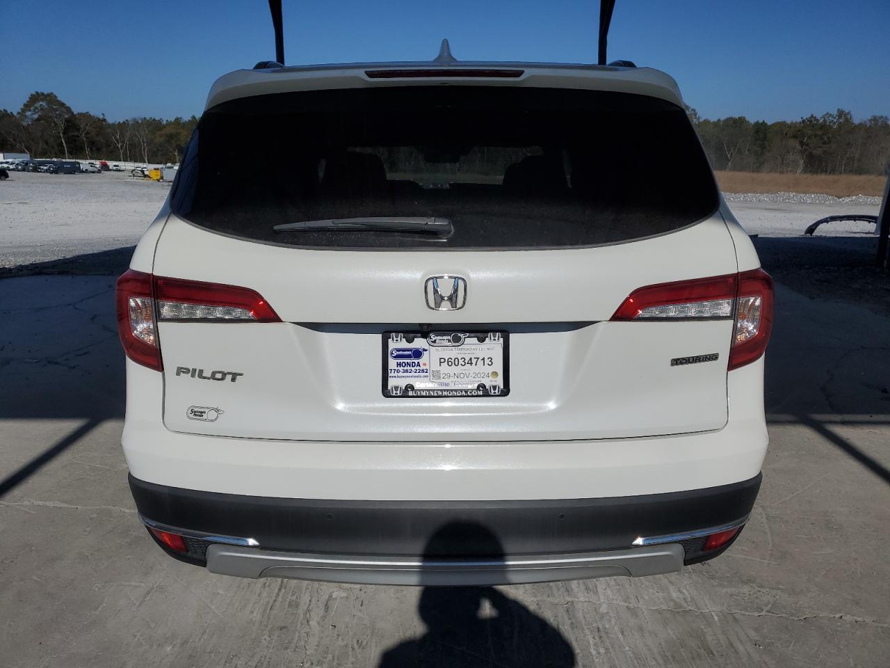 2020 Honda Pilot VIN 5FNYF5H61LB007097 Copart auction photo, front end damage thumbnail 6