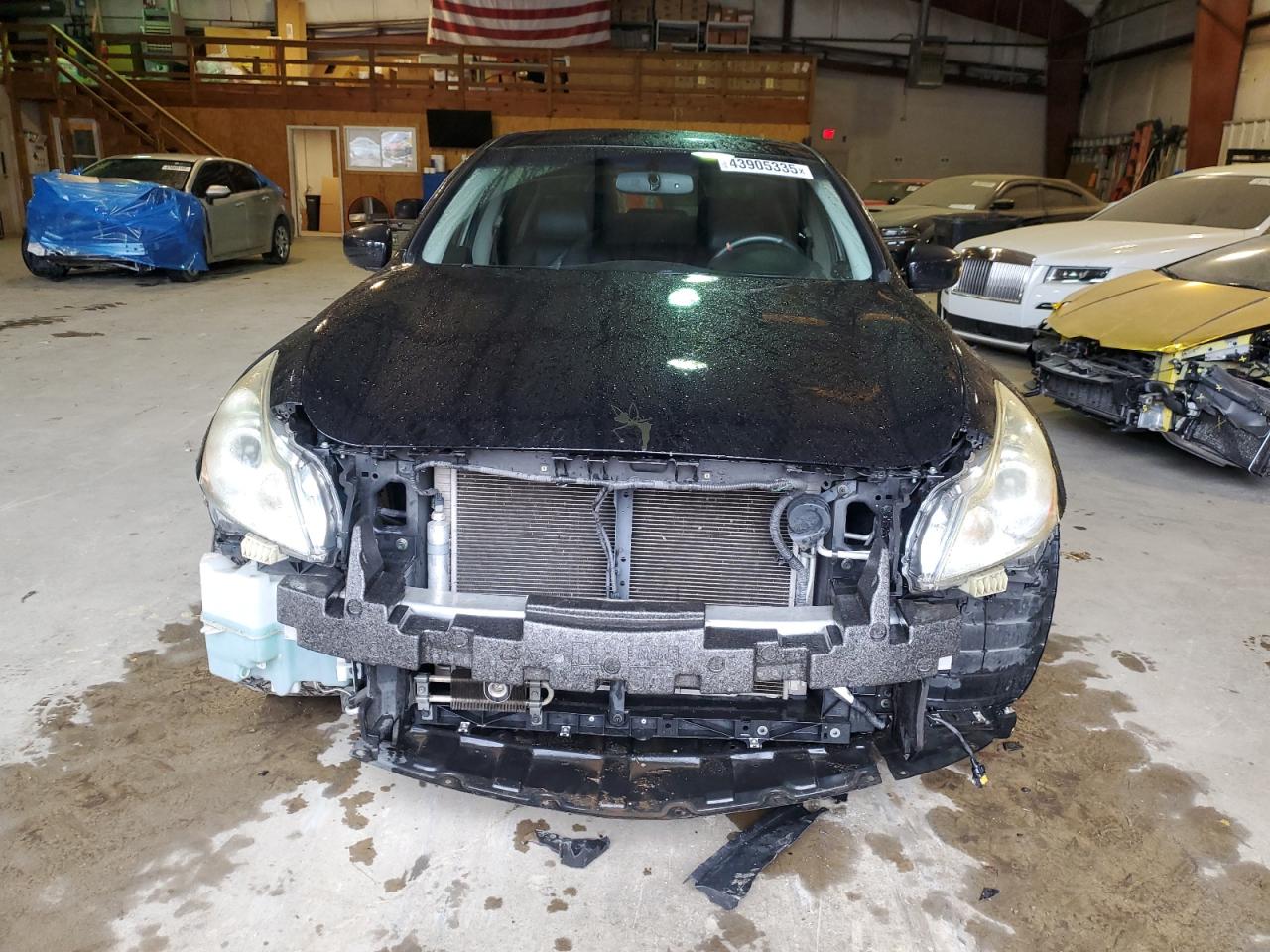 2013 Infiniti G VIN JN1CV6AP8DM712836 Copart auction photo, mechanical / all over damage thumbnail 5