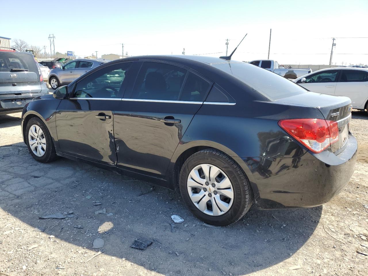 2012 Chevrolet Cruze VIN 1G1PC5SH3C7293032 Copart auction photo, side / minor dent/scratches damage thumbnail 2