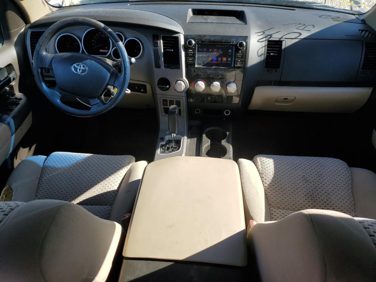 2010 Toyota Tundra VIN 5TFEM5F1XAX015265 Copart auction photo, rear end / side damage thumbnail 8