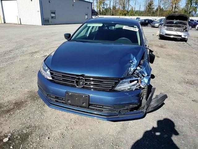 2015 Volkswagen Jetta VIN 3VWD17AJ7FM286592 Copart auction photo, front end / side damage thumbnail 10