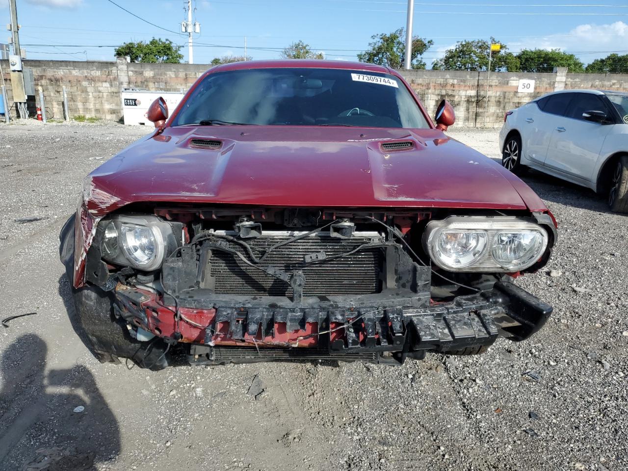 2010 Dodge Challenger VIN 2B3CJ4DV6AH278231 Copart auction photo, front end damage thumbnail 5