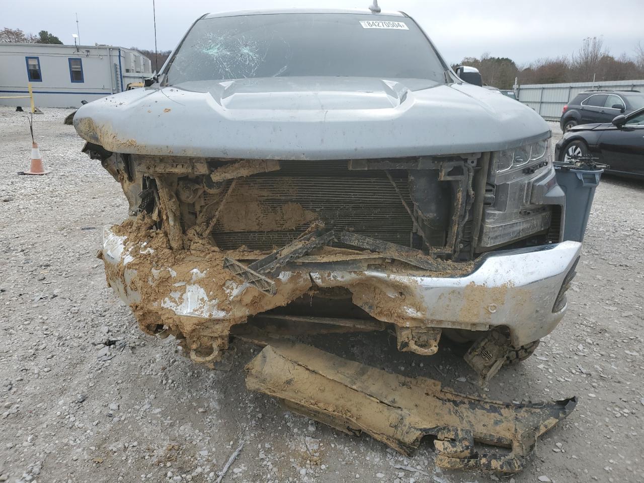 2020 Chevrolet Silverado VIN 1GCUYGED7LZ143512 Copart auction photo, all over damage thumbnail 5