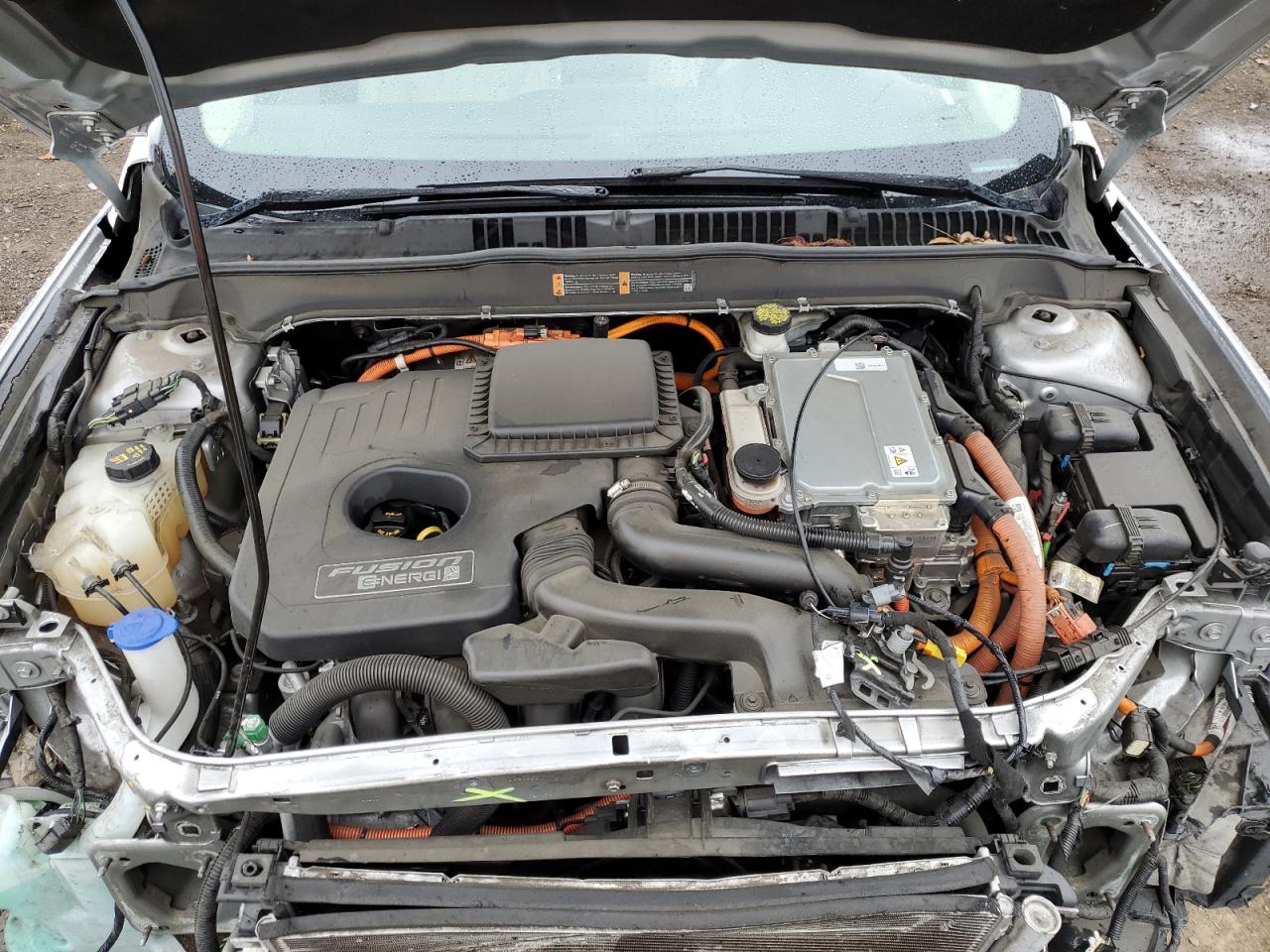 2018 Ford Fusion VIN 3FA6P0SU6JR110497 Copart auction photo, front end damage thumbnail 11