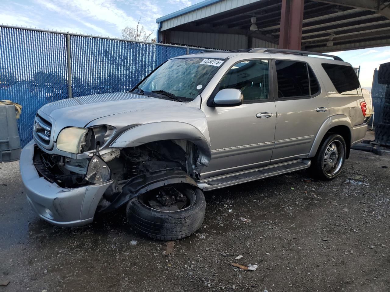 2002 Toyota Sequoia VIN 5TDZT38A62S098822