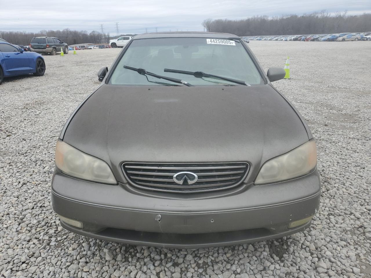 2002 Infiniti I VIN JNKDA31AX2T025219 Copart auction photo, front end / rear end damage thumbnail 5