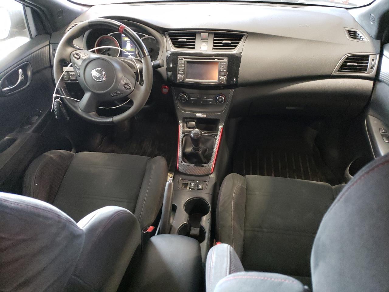 2017 Nissan Sentra VIN 3N1CB7AP0HY323898 Copart auction photo, front end damage thumbnail 8