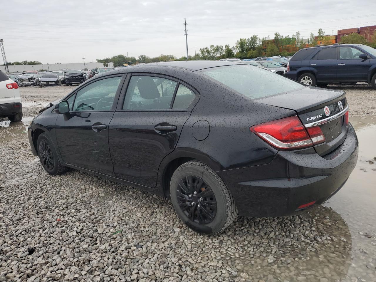 2013 Honda Civic VIN 19XFB2F59DE094900 Copart auction photo, front end damage thumbnail 2