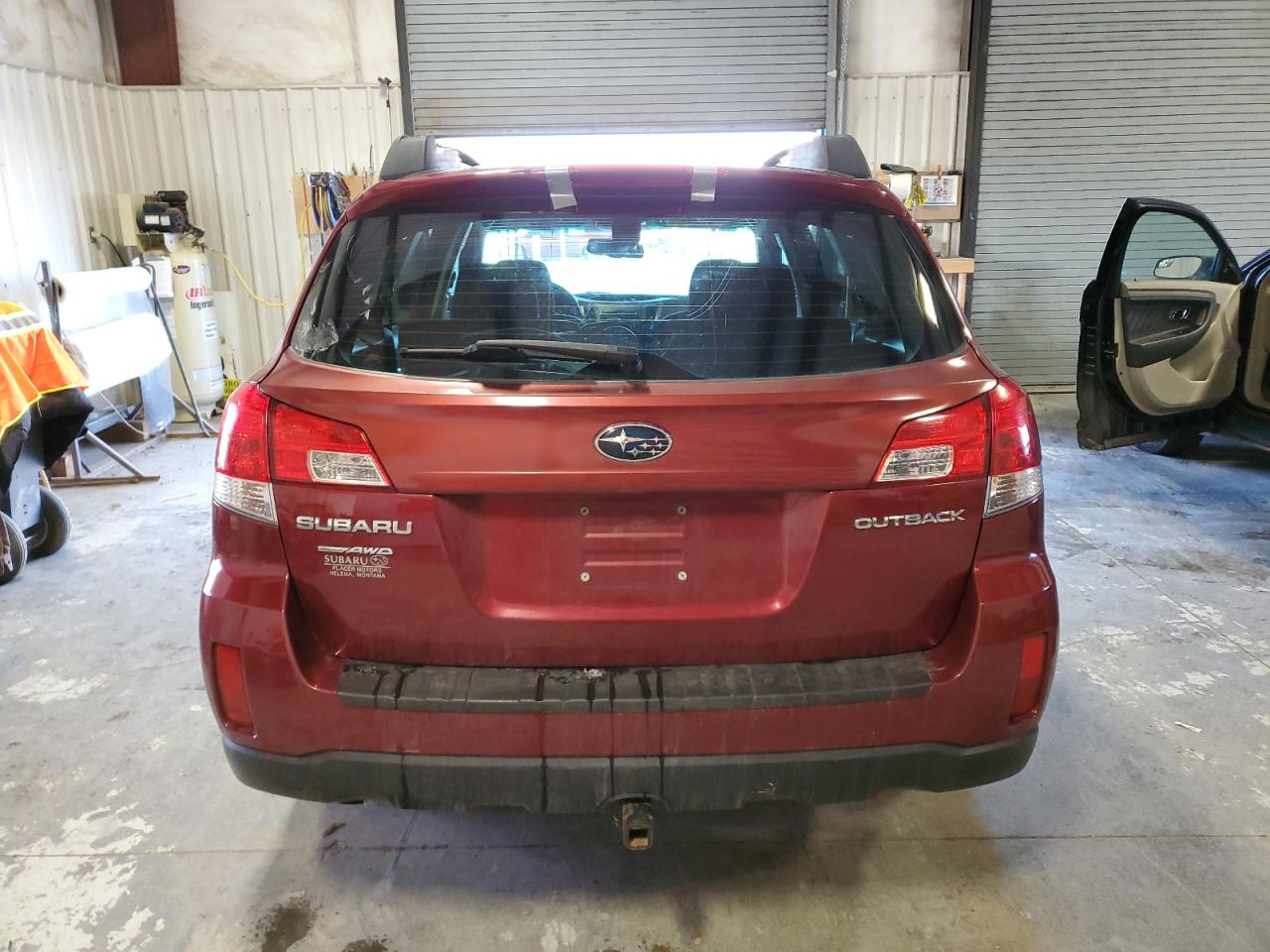 2012 Subaru Outback VIN 4S4BRCAC3C3243700 Copart auction photo, front end / minor dent/scratches damage thumbnail 6