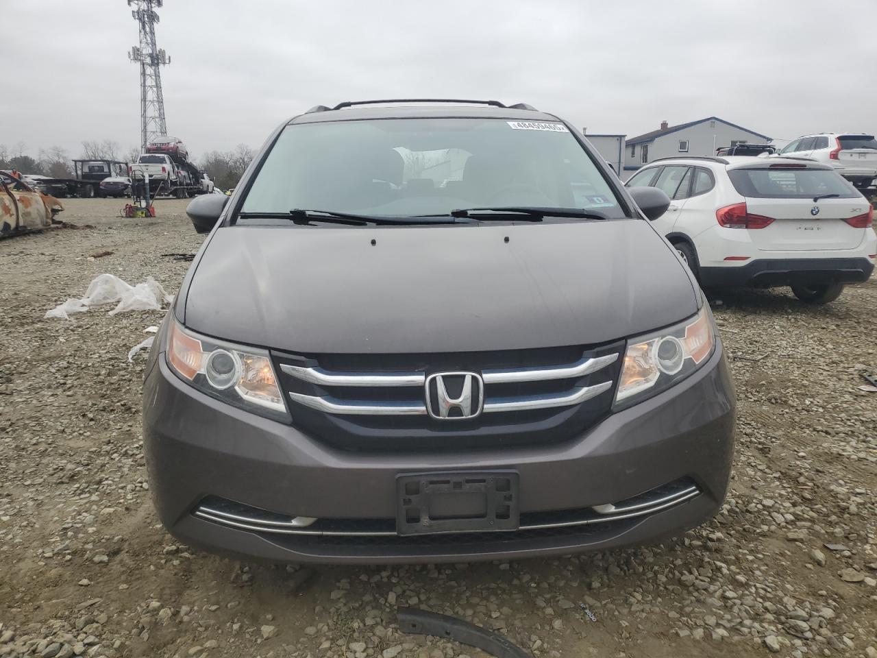 2015 Honda Odyssey VIN 5FNRL5H45FB021505 Copart auction photo, rear end / minor dent/scratches damage thumbnail 5