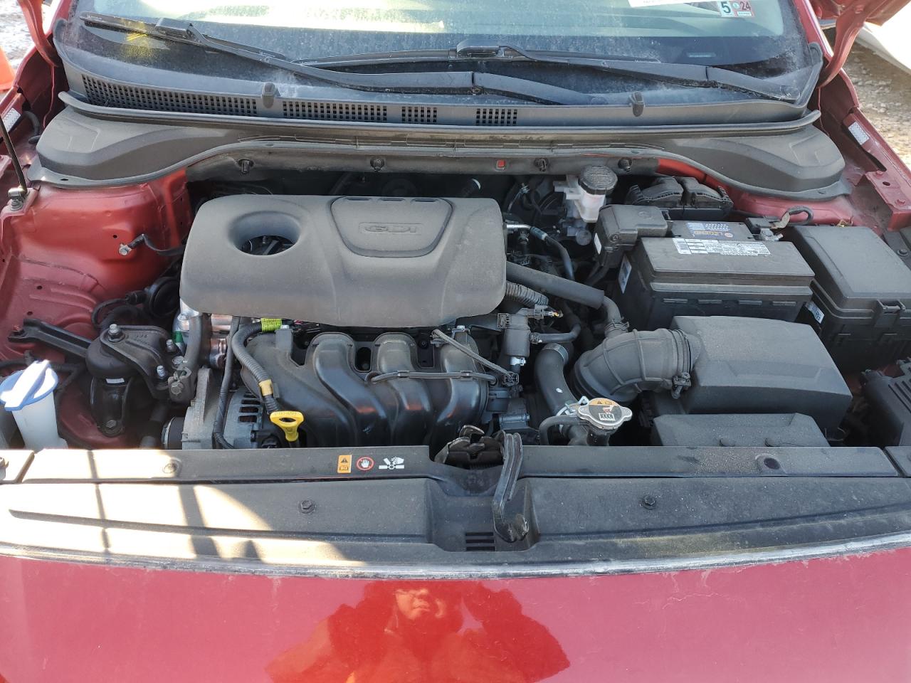 2019 Hyundai Accent VIN 3KPC24A38KE084957 Copart auction photo, rear end damage thumbnail 11