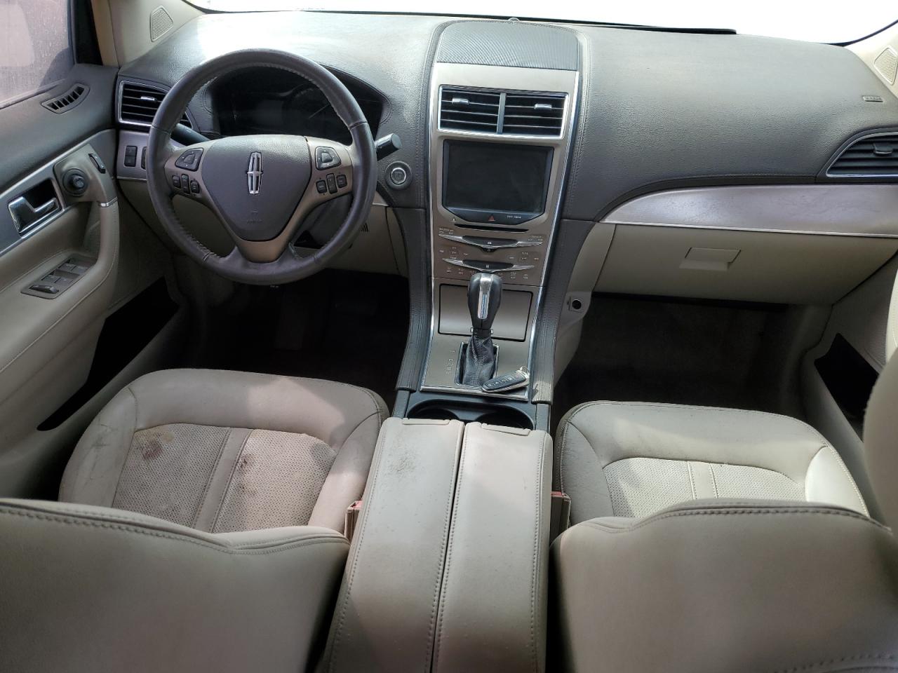 2012 Lincoln MKX VIN 2LMDJ6JKXCBL10614 Copart auction photo, water/flood damage thumbnail 8