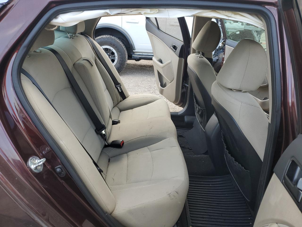 2012 KIA Optima VIN 5XXGM4A76CG064259 Copart auction photo, front end / side damage thumbnail 10