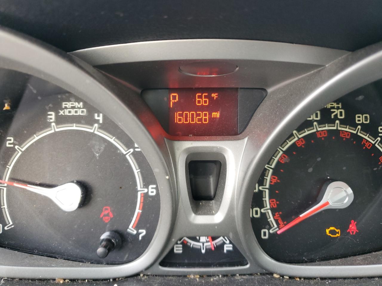 2012 Ford Fiesta VIN 3FADP4BJ8CM126222 Copart auction photo, front end damage thumbnail 9